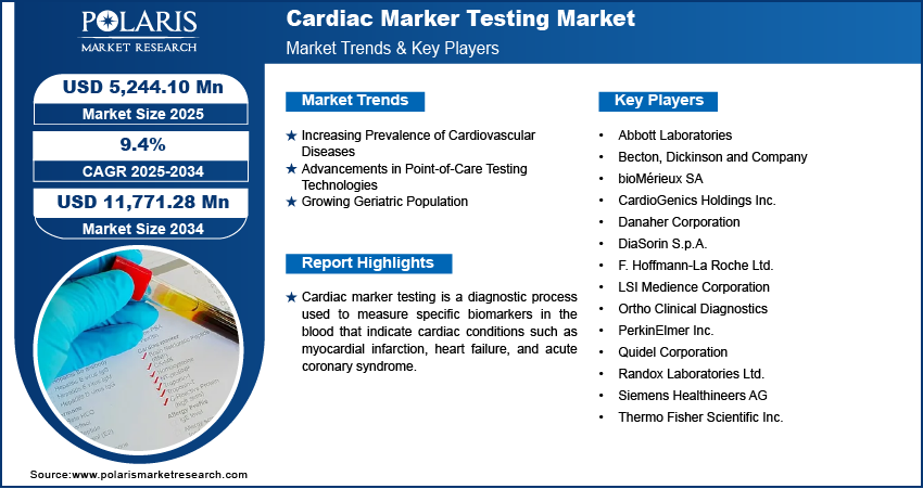 Cardiac Marker Testing Market share